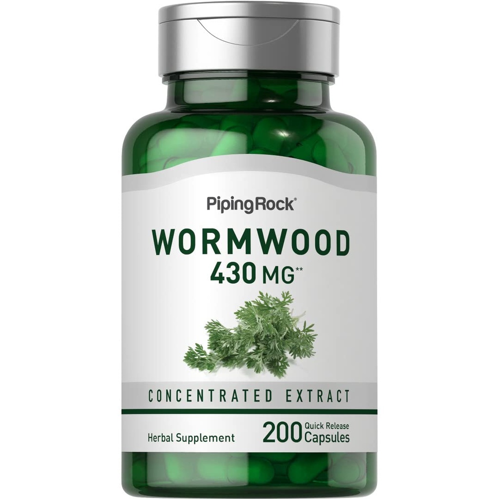 Piping Rock Wormwood Capsules 430mg