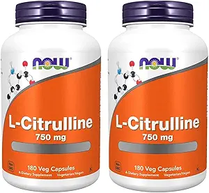 Nu fødevarer L- Citrullin 750 mg - 180 kapsler