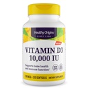 Sund oprindelse D3 10. 000 IE vitamin (ikke- GMO, høj potens, benstøtte, immunforsvar, gluten fri), 120 Softgels