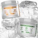 Turkesterone & Tongkat Ali Real Lab- Verified Sulforaphane Supplement, Ajuga Turkestanica Per Serving Increase Stamina - (60 kapsler)