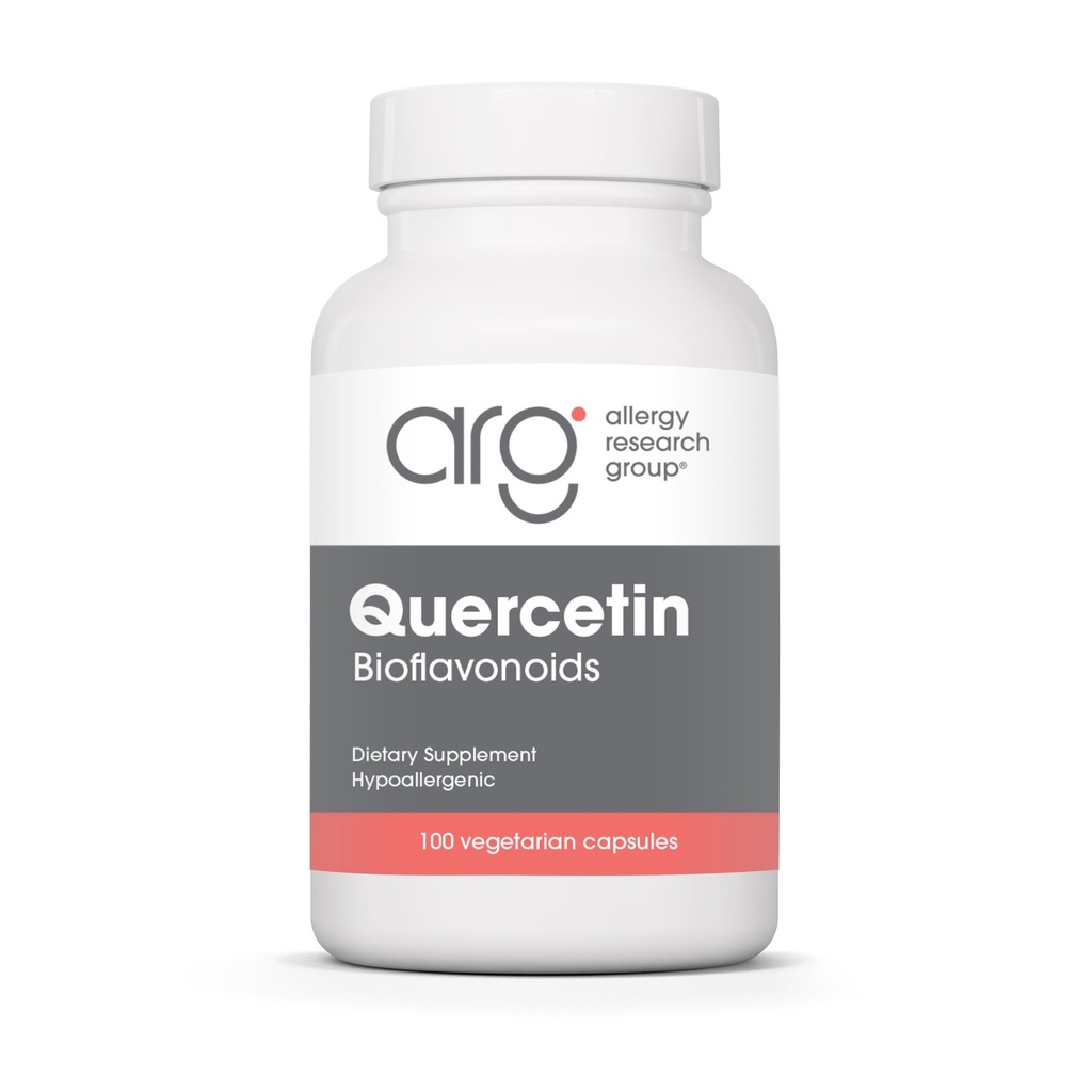 Allergy Research Group Quercetin Bioflavonoider - Lemon Bioflavonoid Complex, Rutin, Citrus Extract, Hesperidin, Vegetariske Kapsler - 100 Greve