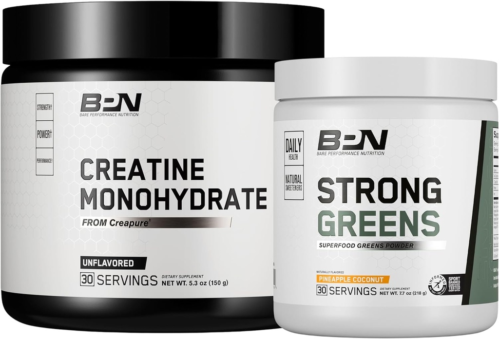 BPN Creatine Monohydrat & Stærk Green Bundle