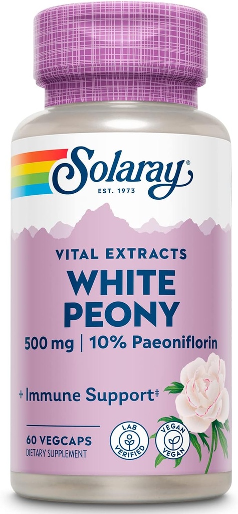 SOLARAY White Peony Root Extract