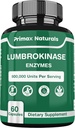 Lumbrokinase Supplement - Lumbrokinase 40 mg per servering (Max Aktivitet - 800.000 enheder) Lumbrokinase Enzymes supplement (svarende til Nattokinase) Non GMO, Soy Free, Gluten Free (60 kapsler)