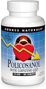 Kilde Naturals Policosanol med Coenzym Q10 10 Mg Tablet, 60 Tæl