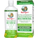 MaryRuth Organics Extra Strength Nighttime Liquid Multimineral Measugar Free Measures 124; Calm Magnesium Citrate Measurement 124; NO Melatonin Measurement Zink Measurement 124; Lemonade Flavor 124; Vegan Measurement 124; 32 Servering