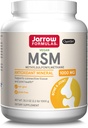 Jarrow Formulas ® MSM Powder, Methylsulfonylmethan, 1000 mg, Antioxidant Mineral, fælles kosttilskud og hudstøtte, 2,2 lbs, Ca.. 1000 Serveringer