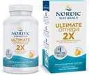 Nordic Naturals Ultimate Omega 2X, Lemon Flavor - 120 Soft Gels - 2150 mg Omega-3 - Højpotens Fish Oil med EPA & DHA - fremmer hjerne & hjerte sundhed - non-GMO - 60 Serveringer