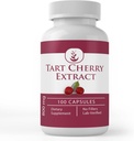 PURE ORIGINALSKE INGREDIENSER Tart Cherry Extract (100 kapsler) Altid ren, ingen tilsætningsstoffer eller fyldstoffer, Lab Verified