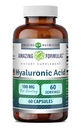 Amazing Formulas Hyaluronic Acid 100 Mg Supplement Note 124; Kapsler Note 124; Non- GMO Note 124; Gluten- Free Note 124; Lavet i USA (1 pakke, 60 Greve)