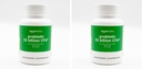 Grundlæggende Probiotiske 35 Millioner CFU, 8 Probiotiske Strops med Prebiotic Blend, Understøtter sund fordøjelse, 30 Vegetariske Kapsler, 1 Måned Supply 30 Greve (Pack of 2) (Tidligere Solimo)