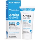 VitaMedica Arnica Gel Plus 15 Healing Plant Compounds, Extra Strength Formulering til blå mærker, Hævelse, fælles smerte, muskelømhed og Stifhed, All- Natural, Plant- baseret smerte Relief