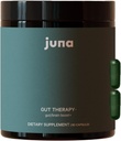 Juna Gut Terapi - Avanceret Hjerne & Gut Health Support med Prebiotic & Probiotika - Forbedret Mood, Opmærksomhed & Energi - Understøtter hukommelse, Focus & Mental Clarity - Brændstof Kognitiv ydeevne (80 Caps)