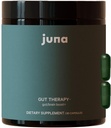 Juna Gut Terapi - Avanceret Hjerne & Gut Health Support med Prebiotic & Probiotika - Forbedret Mood, Opmærksomhed & Energi - Understøtter hukommelse, Focus & Mental Clarity - Brændstof Kognitiv ydeevne (80 Caps)