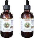 Hvidløg Alkohol- Free Liquid Extract, Organic Hvidløg (Allium sativum) Tørret pulver Glycerit Hawaii Pharm Natural Herbal Supplement 2x2 oz