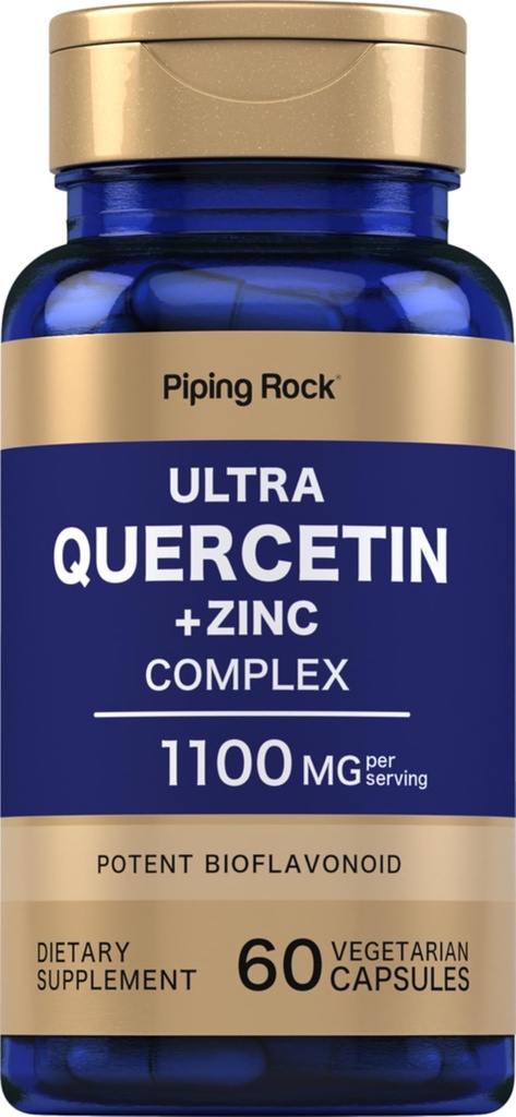 Piping Rock Quercetin Zink Complex 124; 1100 mg