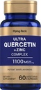 Piping Rock Quercetin Zink Complex 124; 1100 mg