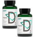 Puori D3 Vitamin Softgels, 2500 IE (62, 5 mcg) - Hurtig Absorbing D3 Vitamin Kosttilskud til immunsystemet Support, Knoglesundhed og densitet og sunde muskelfunktioner - Non-GMO & Gluten- Free - 240 Tæl