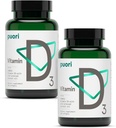 Puori D3 Vitamin Softgels, 2500 IE (62, 5 mcg) - Hurtig Absorbing D3 Vitamin Kosttilskud til immunsystemet Support, Knoglesundhed og densitet og sunde muskelfunktioner - Non-GMO & Gluten- Free - 240 Tæl