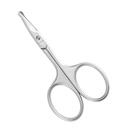 LIVINGO 3.75 "Afrundet buet Næse hårsakse, Premium rustfrit stål sikkerhed små blades brug for Manicure Klovning Ansigtshår, Øjenbryn, tør hud