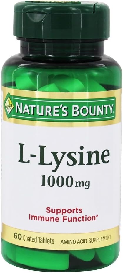Nature's Bounty L-Lysine, 1000mg, 60 Tablets