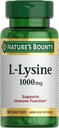 Naturens Bounty L- Lysin, 1000 mg, 60 tabletter