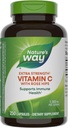 Nature 's Way Extra Strength (1) C-vitamin med Rose HIPS, understøtter immunforsvar *, Collagen produktion *, High Potence C-vitamin, 250 kapsler (Packaging May Vary)