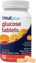 TRUEplus ® Glucose Tablets, Orange - 50ct