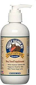 Grizzly Pet Products GRIZZLY PET- Salmon Oil For Dogs 8 oz. Pump Single