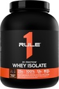 Regel 1 R1 Protein Whey Isolate - med 25g protein & 6g BCAA Eksklusivt fra Isolated & Hydrolyzed Kilder til træning Inddrivelse (5 pounds *, Chokolade Fudge)