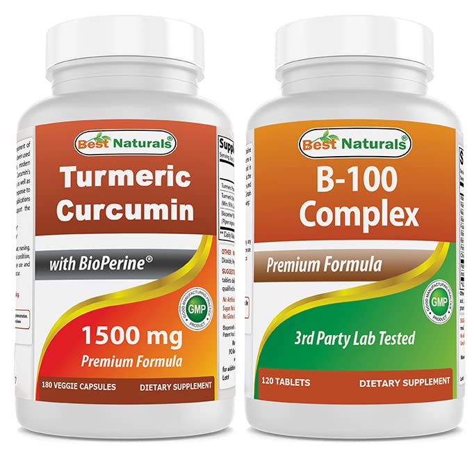 Gurkemeje 1500mg & B- 100 Complex