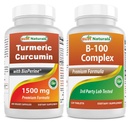 Gurkemeje 1500mg & B- 100 Complex