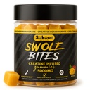 Creatin Gummies 5000mg - Vegan - Muscle Builder - Styrke og energistøtte - 120 Greve - Mango Flavor - Creatin monohydrat supplement til mænd og kvinder