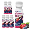 TRUEplus ® Glucose Shots 6 flasker - Blandet Berry