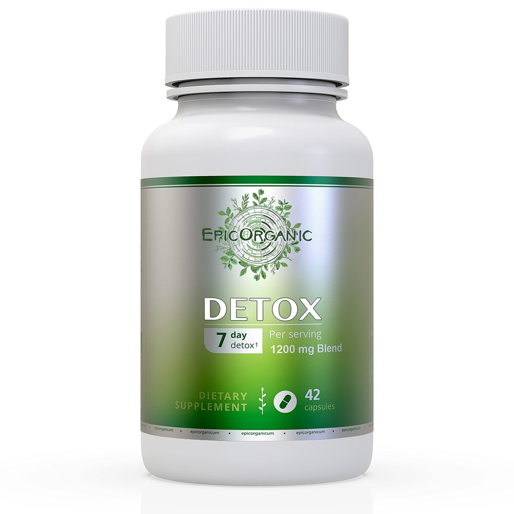 7 Dag Detox Rengøring af 124; Ultimate Stretht Colon Cleanse & Liver Detox af 124; Fremme sund Gut Support af 124; Detox Rengøring af mænd og kvinder af 124; Lavet i USA