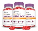 Begrundede laboratorier (3 Pack Rapid Ripped Keto ACV Vegan Non GMO 180 Gummies