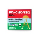 Sun Chlorella 500 mg hele kroppen Wellness Green Algae Superfood supplement - immunforsvar, Gut Health, naturlig rensning, energi Boost - Chlorophyll, B12, jern, protein - non-GMO - 120 tabletter