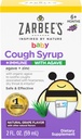Zarbee 's Baby Hough Syrup + immun med organisk agave + zink; Natural Grape Flavor; for babyer 6 + måneder, 2 Fl Oz (pakke med 1)