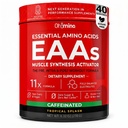 Mino Essential Aminosyretilskud. Tropical Splash, Cafeeined Powder. Alle 9 EAA 'er, BCAA' er og den perfekte Amino til træning, Amino Energy, og til at opbygge muskler, og gendanne hurtigere.