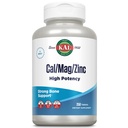 KAL Cal / Mag / Zink124; 1000mg Calcium, 400mg Magnesium & 15mg Zink124; Knogler, Muskler, Heart & Immunsupport124; 250ct, 83 Serv.