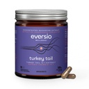 Forsvar nu Organic Turkey Tail Mushroom Supplement - 12: 1 Tyrkiet Tail Uddrag i 60 Vegan kapsler (500mg) - 45% Verified Beta- D- Glucans!