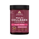 Ancient Nutrition Collagen Powder Protein, Multi Collagen Protein Beauty Indenfor, Guava Passionsfrugt, med C-vitamin, Hydrolyzed Collagen Peptider understøtter sund hud og negle, 18.3oz