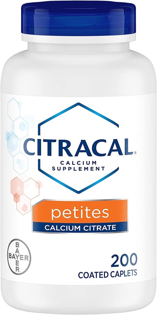 Citracal Petites med D3- vitamin, 200- Tæl efter Citracal