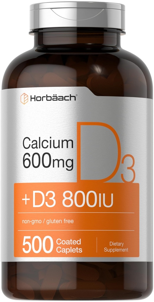 Horbäach Calciumtilskud med D3- vitamin 124; 600 mg
