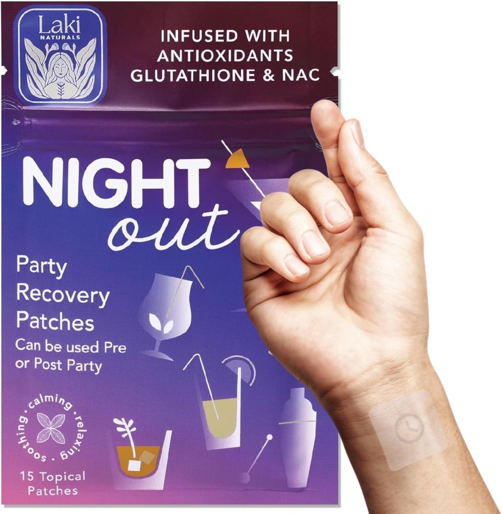 Laki Naturals Night-Out Patch (pakke af 15)