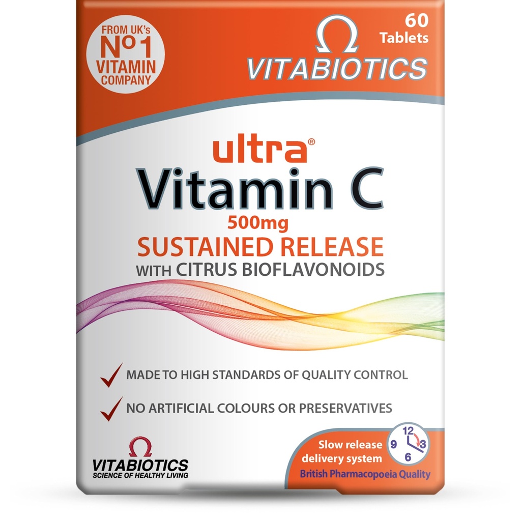 Vitabiotika - Ultra C - 60 tabletter