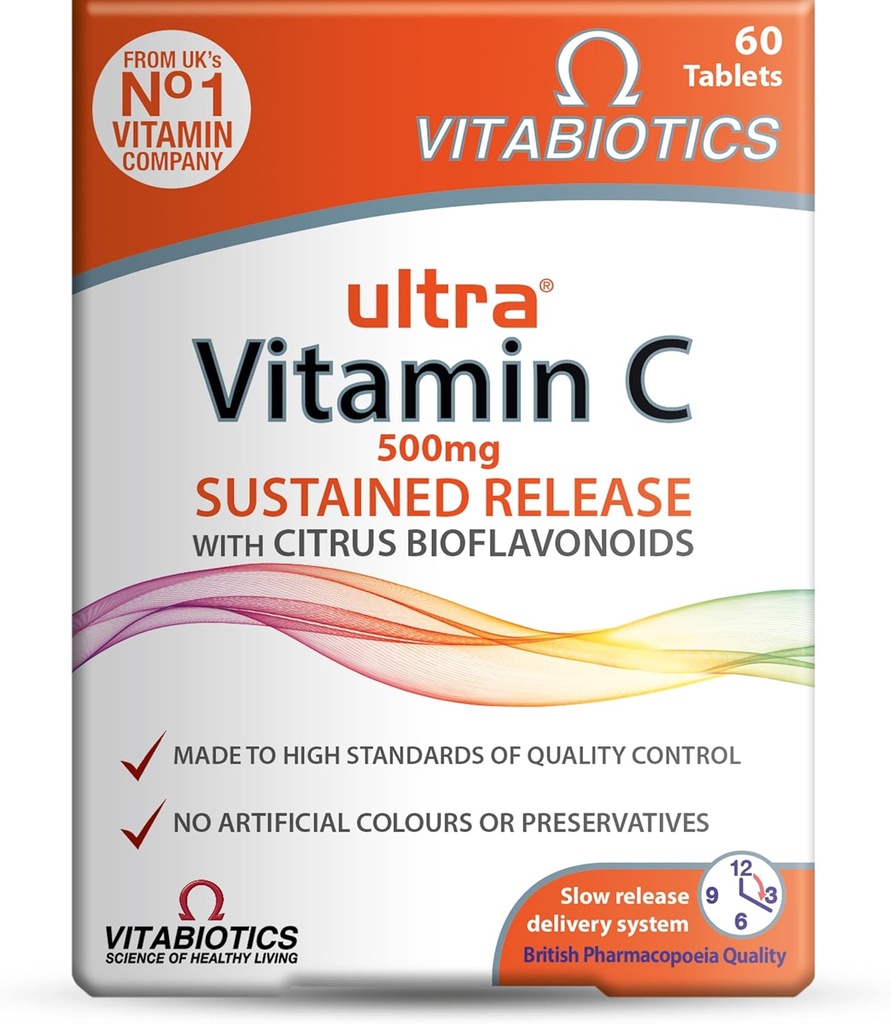 Vitabiotika - Ultra C - 60 tabletter