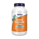 Now Foods Supplements, Coral Calcium Plus, Knoglesundhed *, sund pH balance *, 250 Veg kapsler