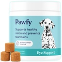 Pawfy Eye Support Soft Chews Note 124; Forhindre Tear Sitains