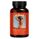 Sollua af Kimberly Snyder fordøjelsesenzymer Lipase, Amylase, Protease, Alpha- Galactosidase, Cellulase for fordøjelsessygdomme, Nutrient Absorption, Mavesmerter, Gas & Bloating (90CT) Vegan & Non- GMO